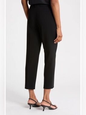 EUC Theory Treeca 4 Pants in Modern Crepe in Black